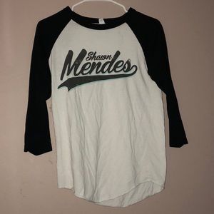 Shawn Mendes baseball tee